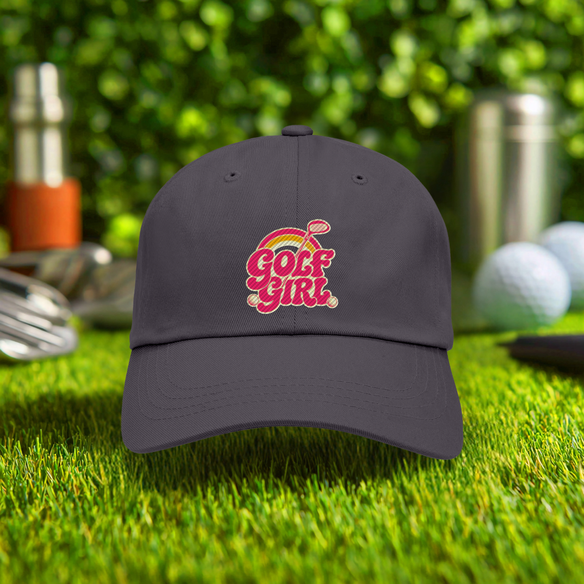 Golf Girl Embroidered Hat