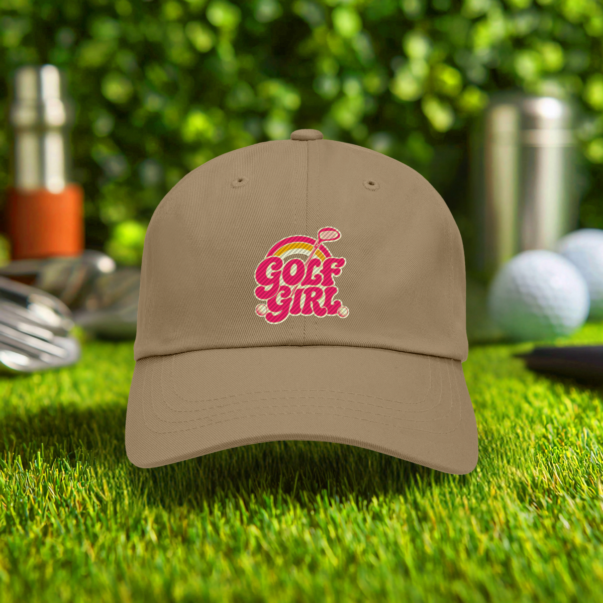 Golf Girl Embroidered Hat