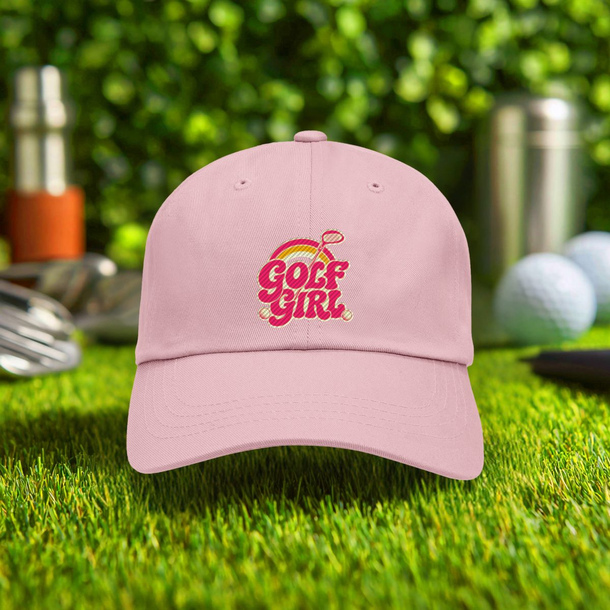 Golf Girl Embroidered Hat