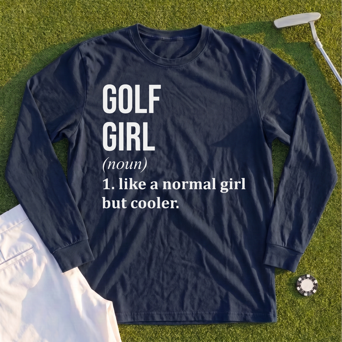 Golf Girl Long Sleeve Tee