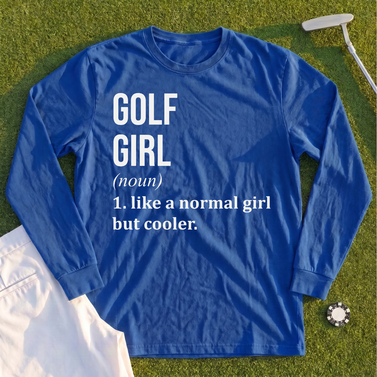 Golf Girl Long Sleeve Tee