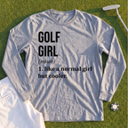 Golf Girl Long Sleeve Tee