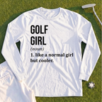 Golf Girl Long Sleeve Tee