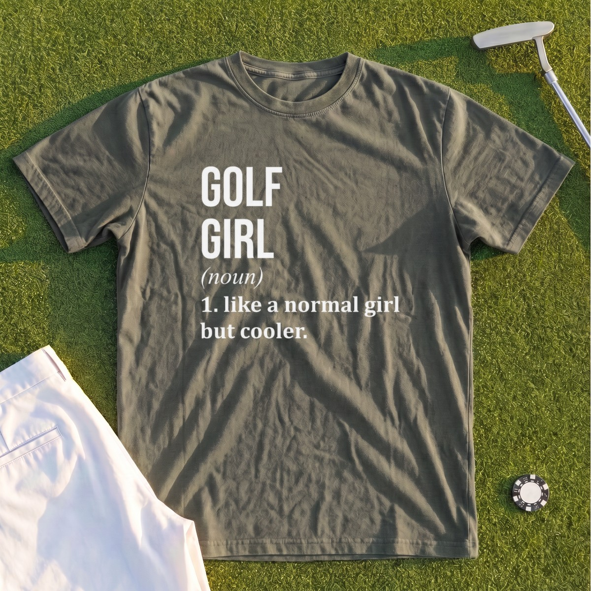 Golf Girl Premium Tee