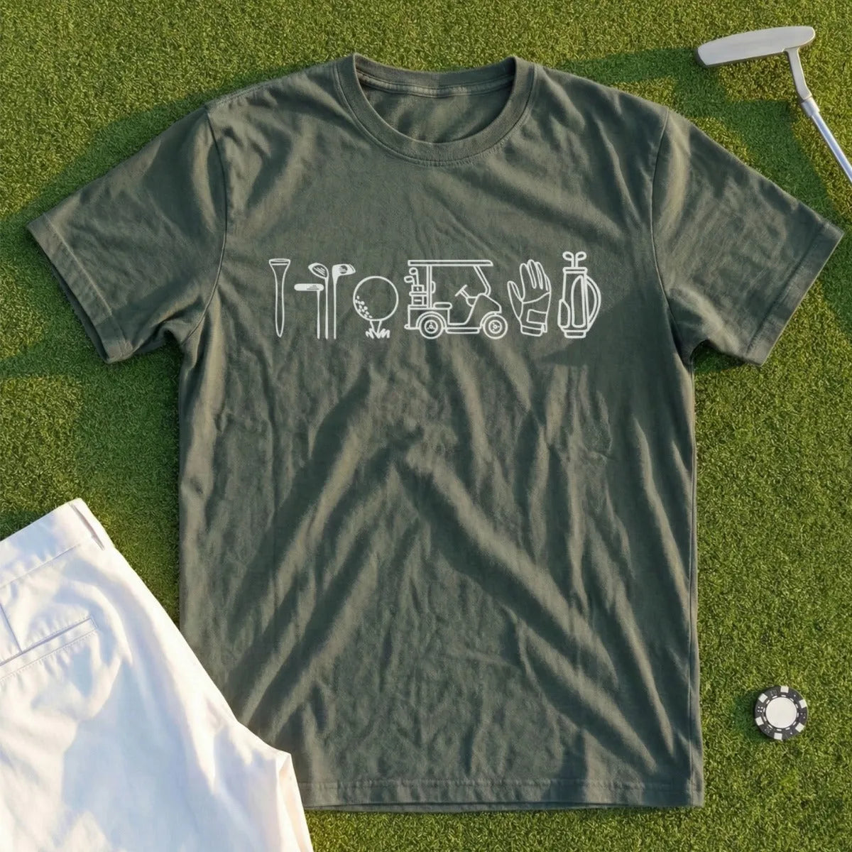 Golf Icons Tee