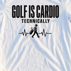 Golf Is Cardio, Pulse Line Walker Tee