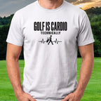 Golf Is Cardio, Pulse Line Walker Tee