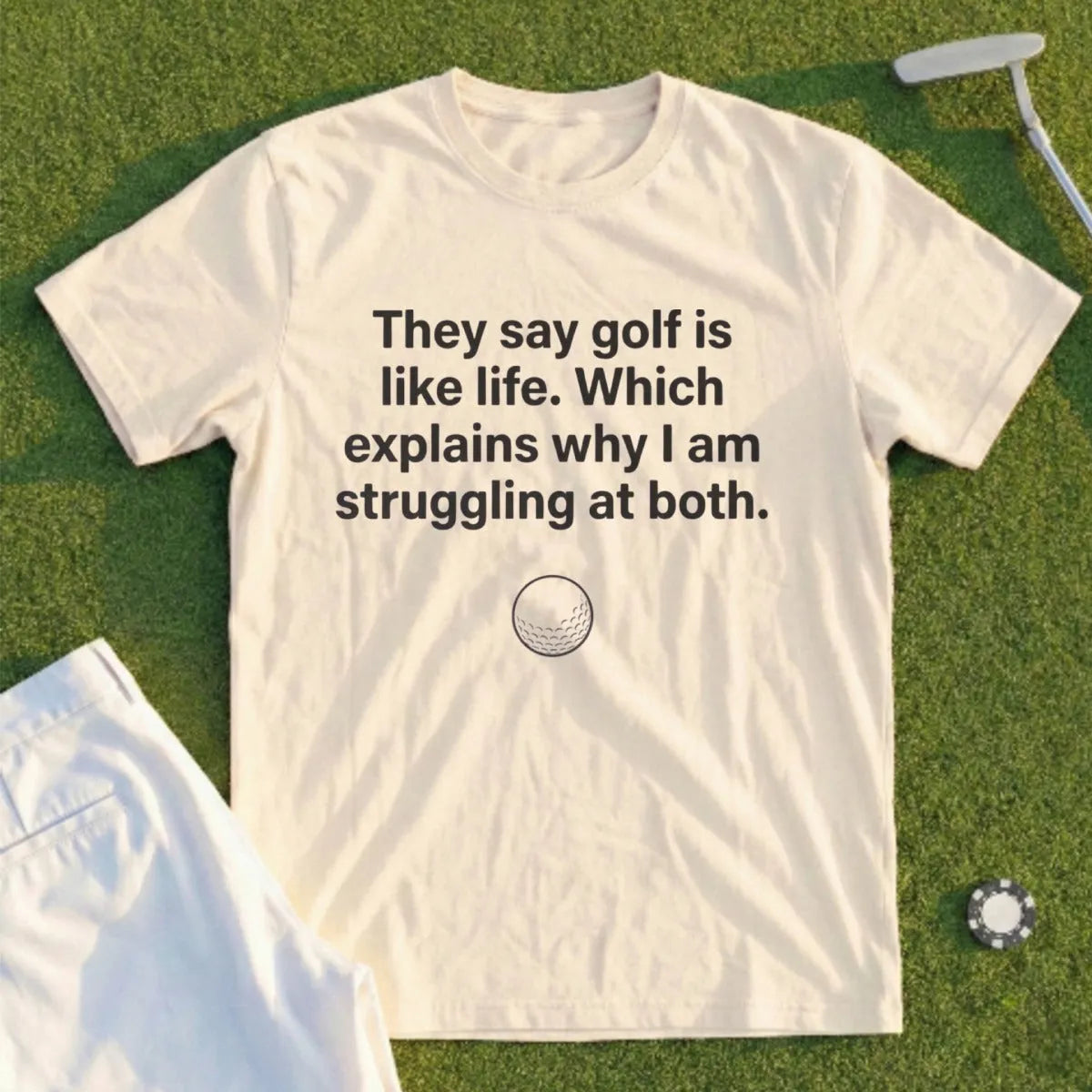 Golf Is Like Life Tee