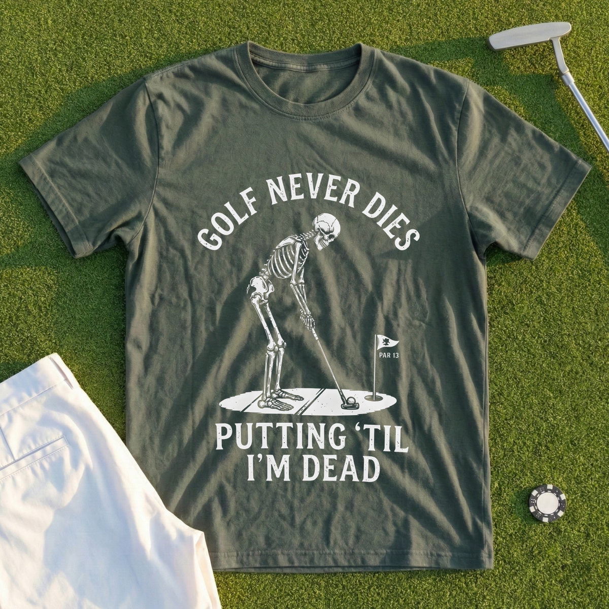 Golf Never Dies Tee
