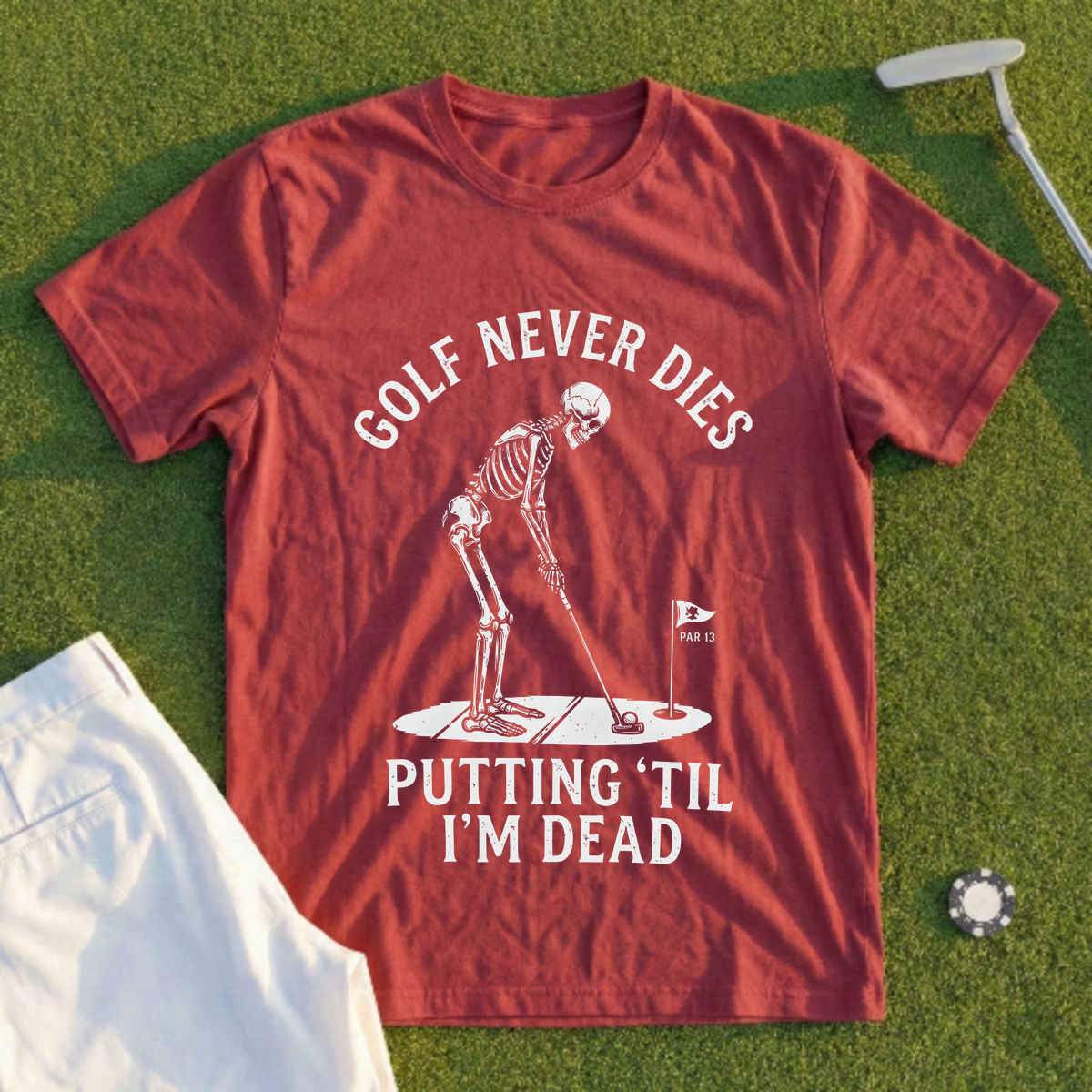 Golf Never Dies Tee