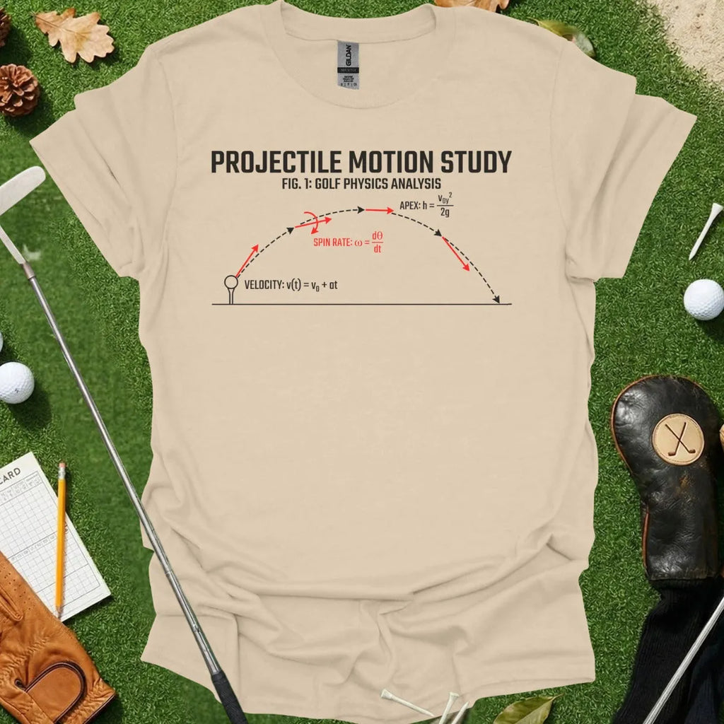 Golf Projectile Physics Tee