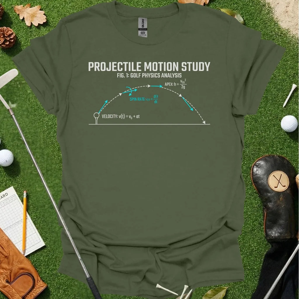 Golf Projectile Physics Tee