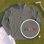 Golf Swing Bears Quarter Zip