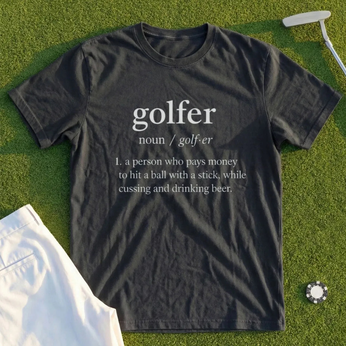 Golfer Dictionary Tee