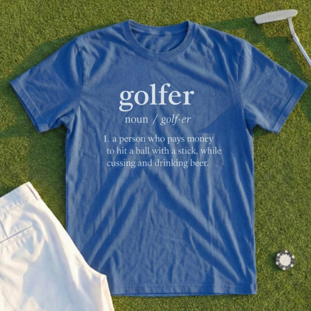 Golfer Dictionary Tee