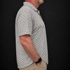 Gothic Bats Performance Print Polo