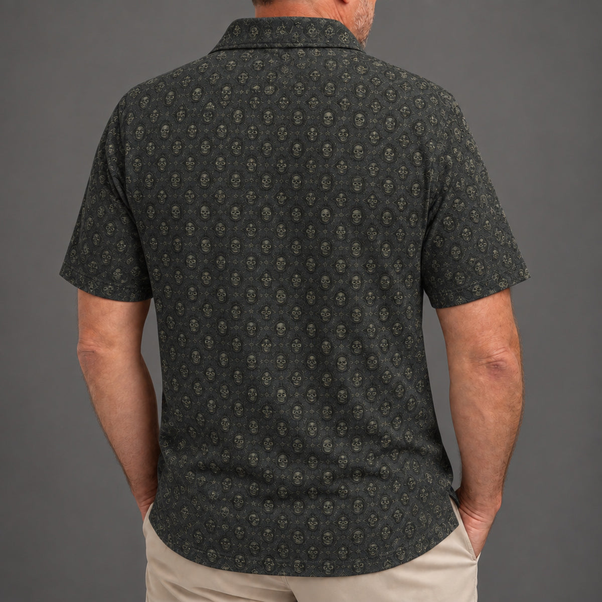 Gothic Frames Performance Print Polo