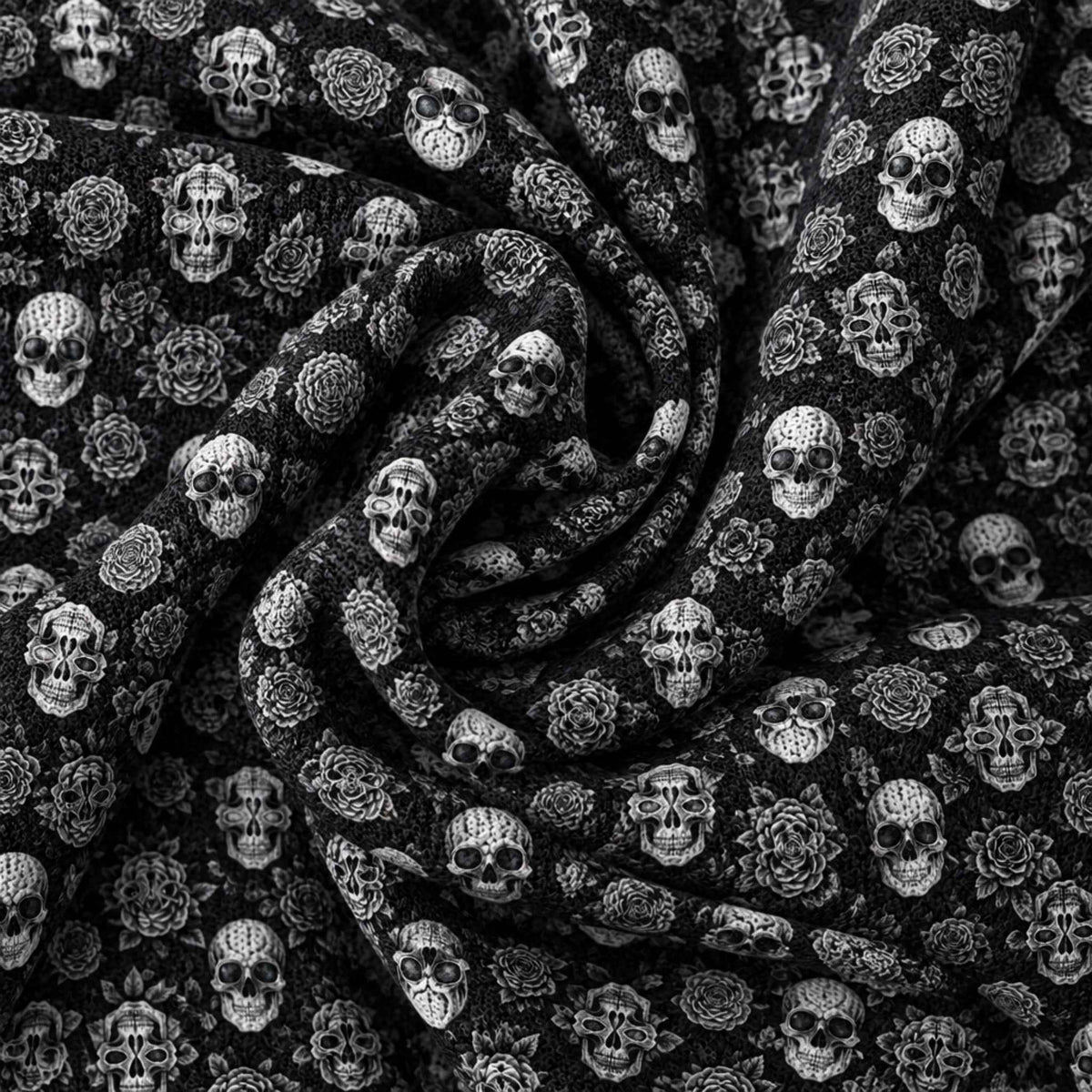 Gothic Roses Performance Print Polo