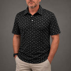 Gothic Roses Performance Print Polo