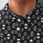 Gothic Roses Performance Print Polo