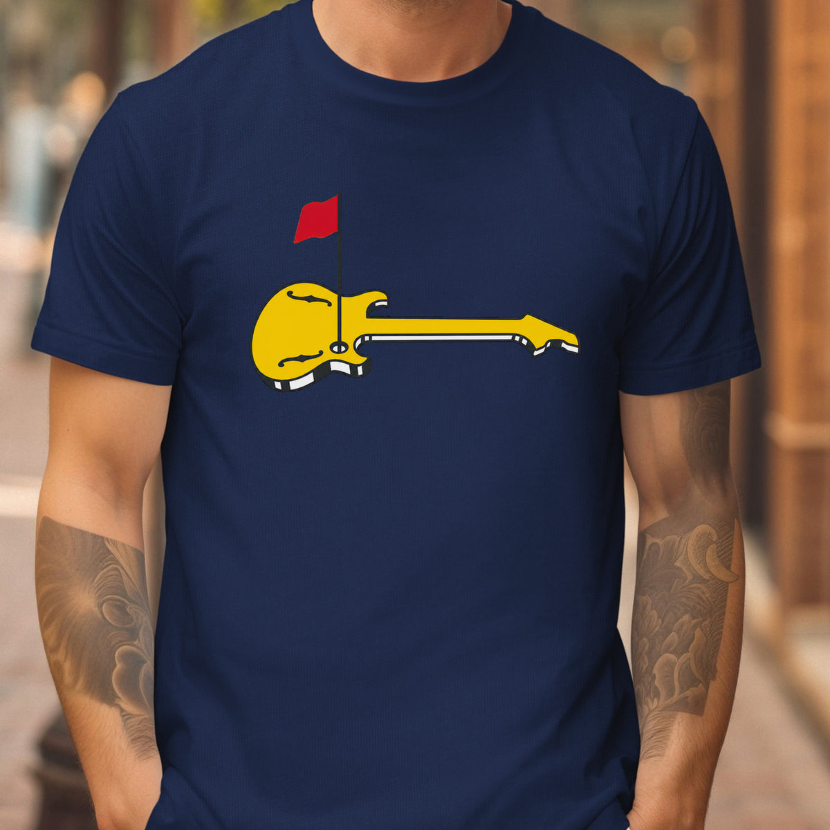 Guitar Green Tee