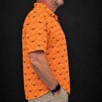 Halloween Bats Performance Print Polo