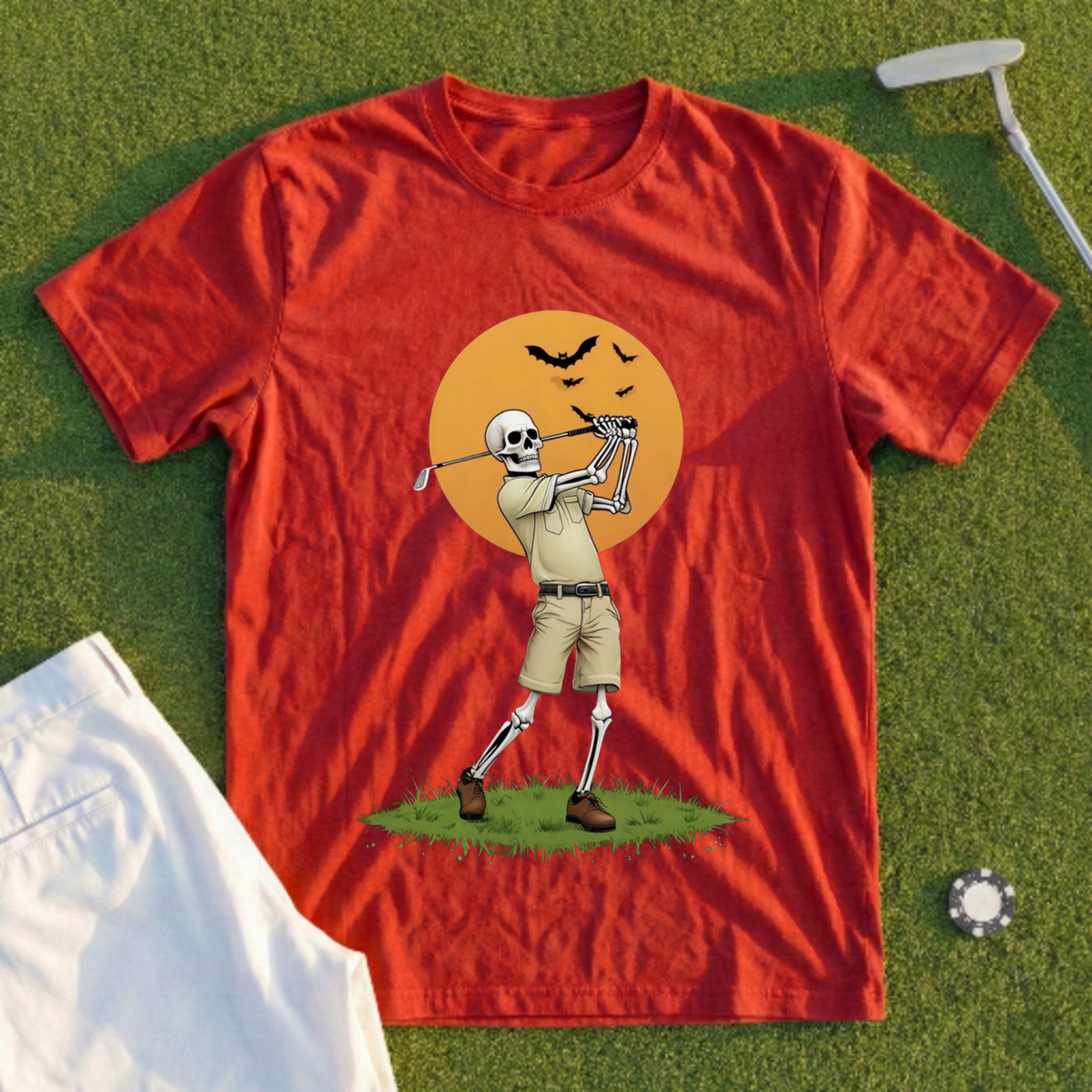 Halloween Haunted Back Nine Tee