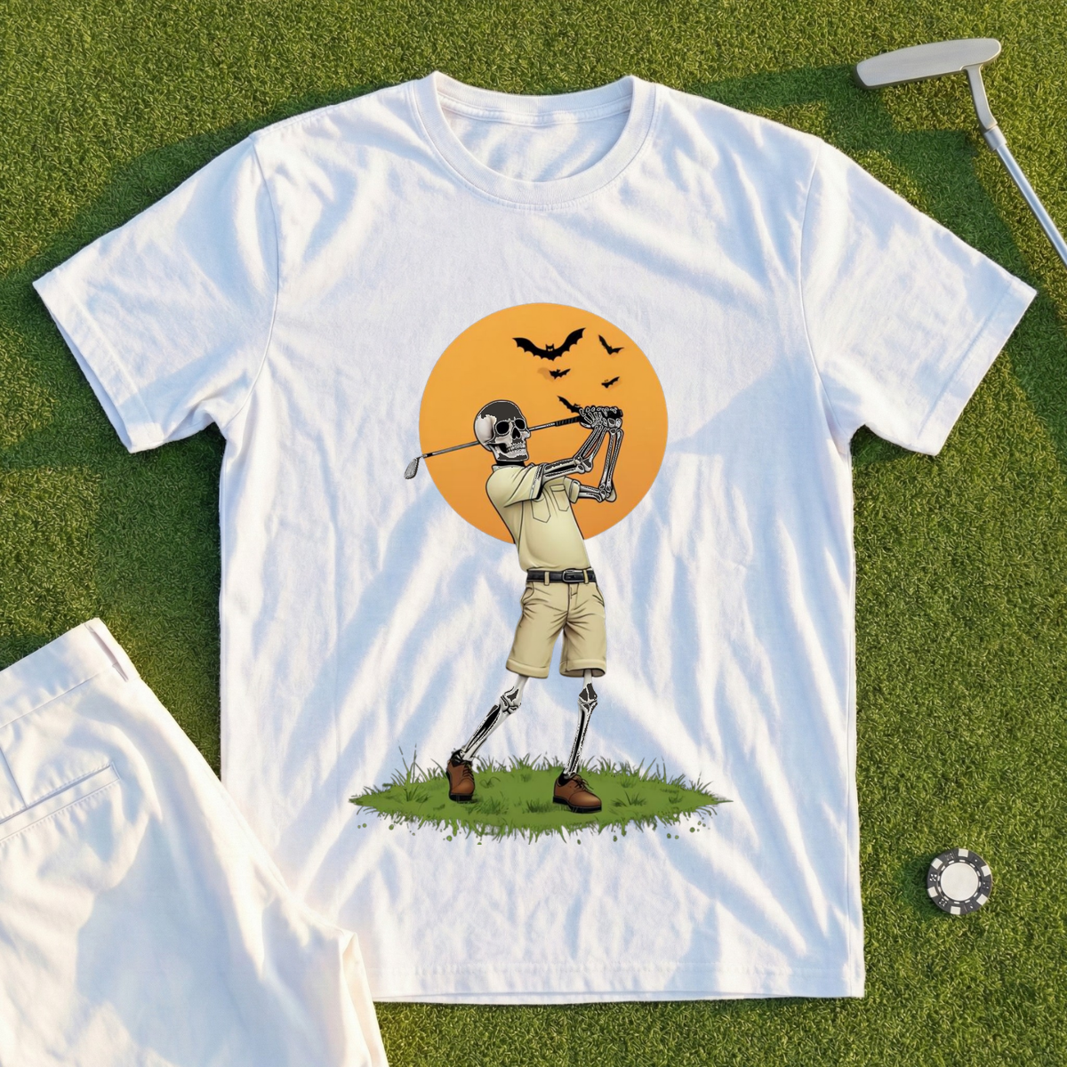 Halloween Haunted Back Nine Tee