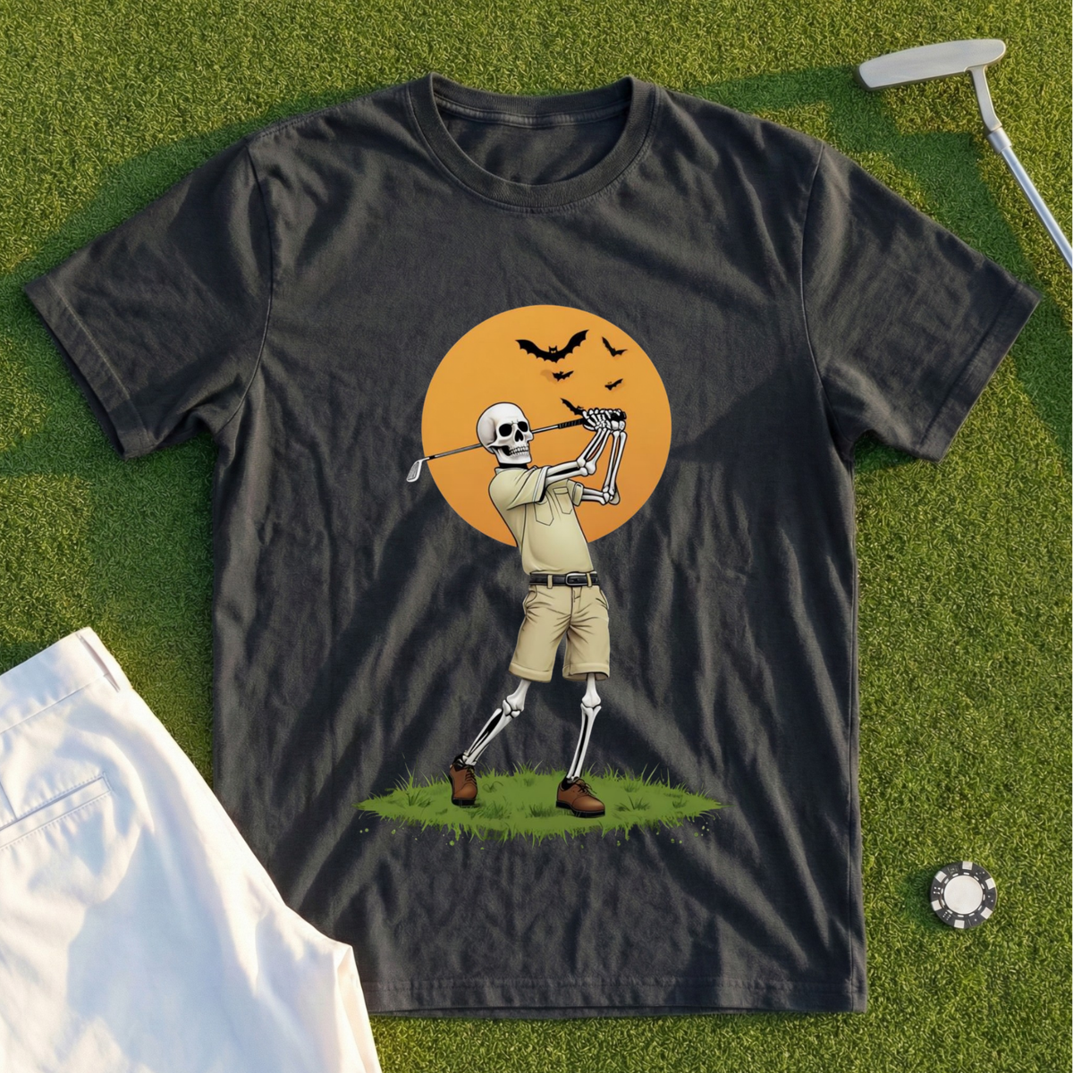 Halloween Haunted Back Nine Tee