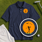 Halloween Moon Performance Polo
