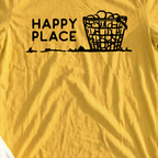 Happy Place Tee, print close-up on Daisy
