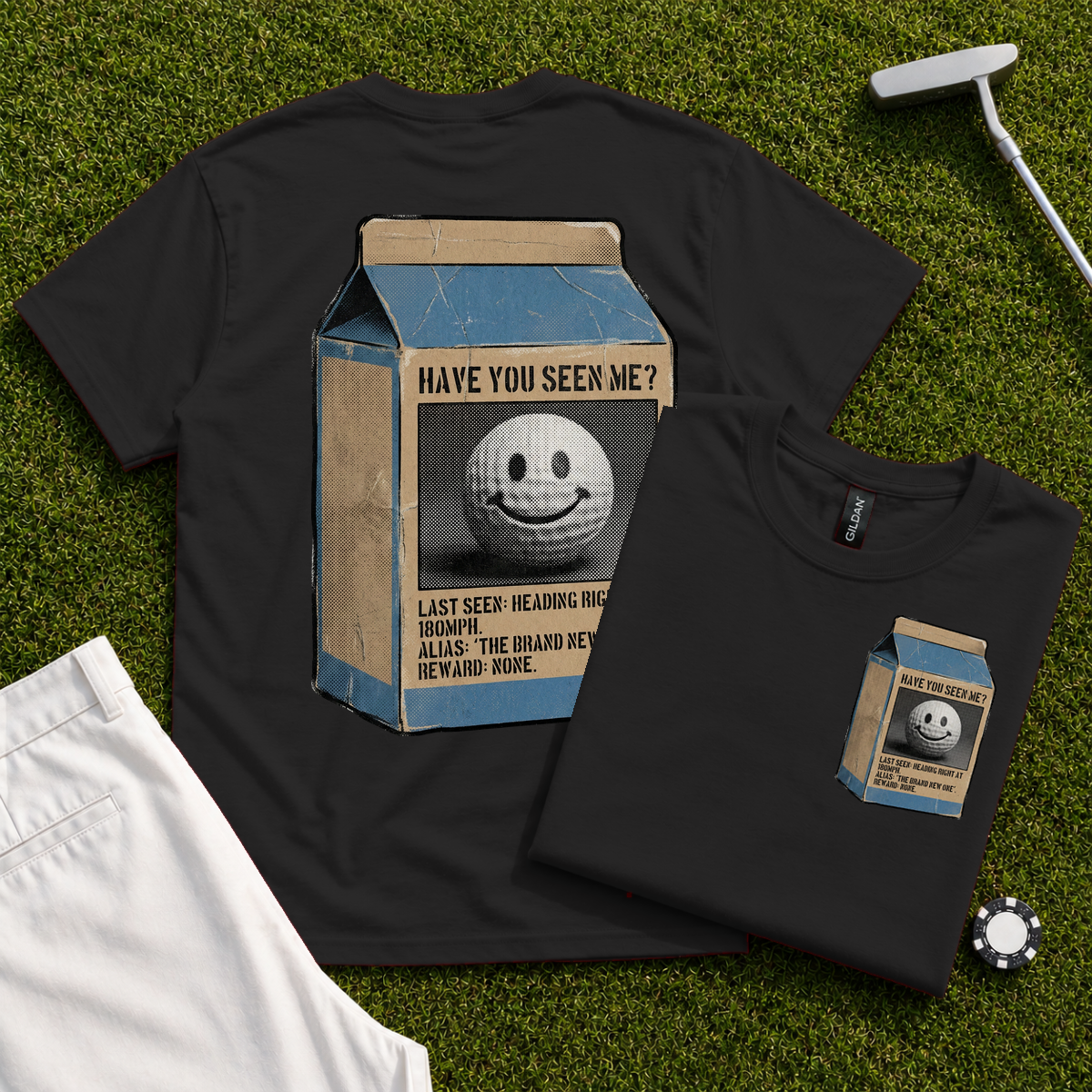 Have You Seen Me Back Print Tee