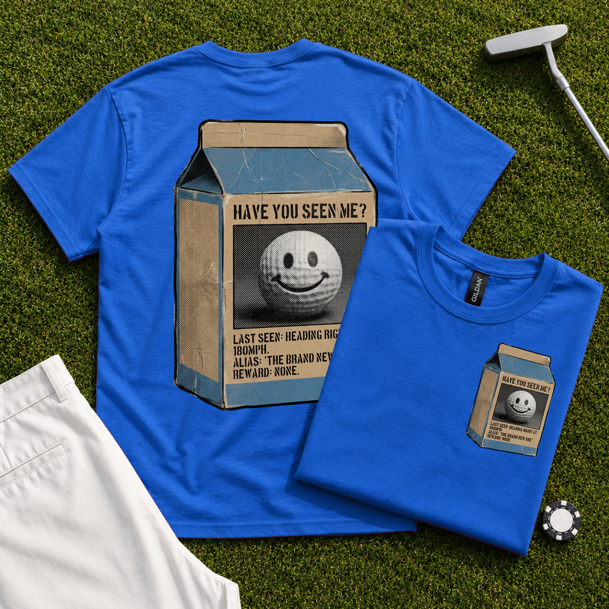 Have You Seen Me Back Print Tee