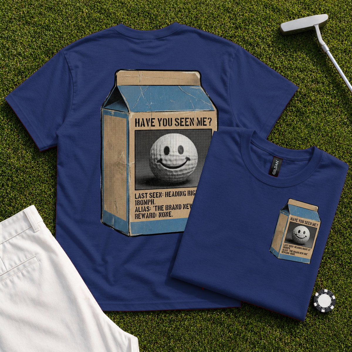 Have You Seen Me Back Print Tee