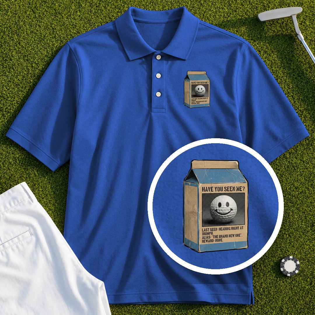 Have You Seen Me Performance Polo