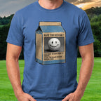 Have You Seen Me Tee worn on the golf course, Royal