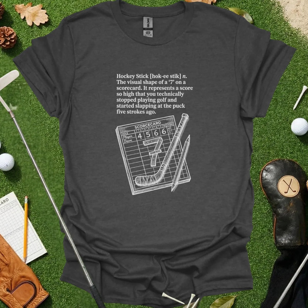 Hockey Stick Dictionary Definition Tee