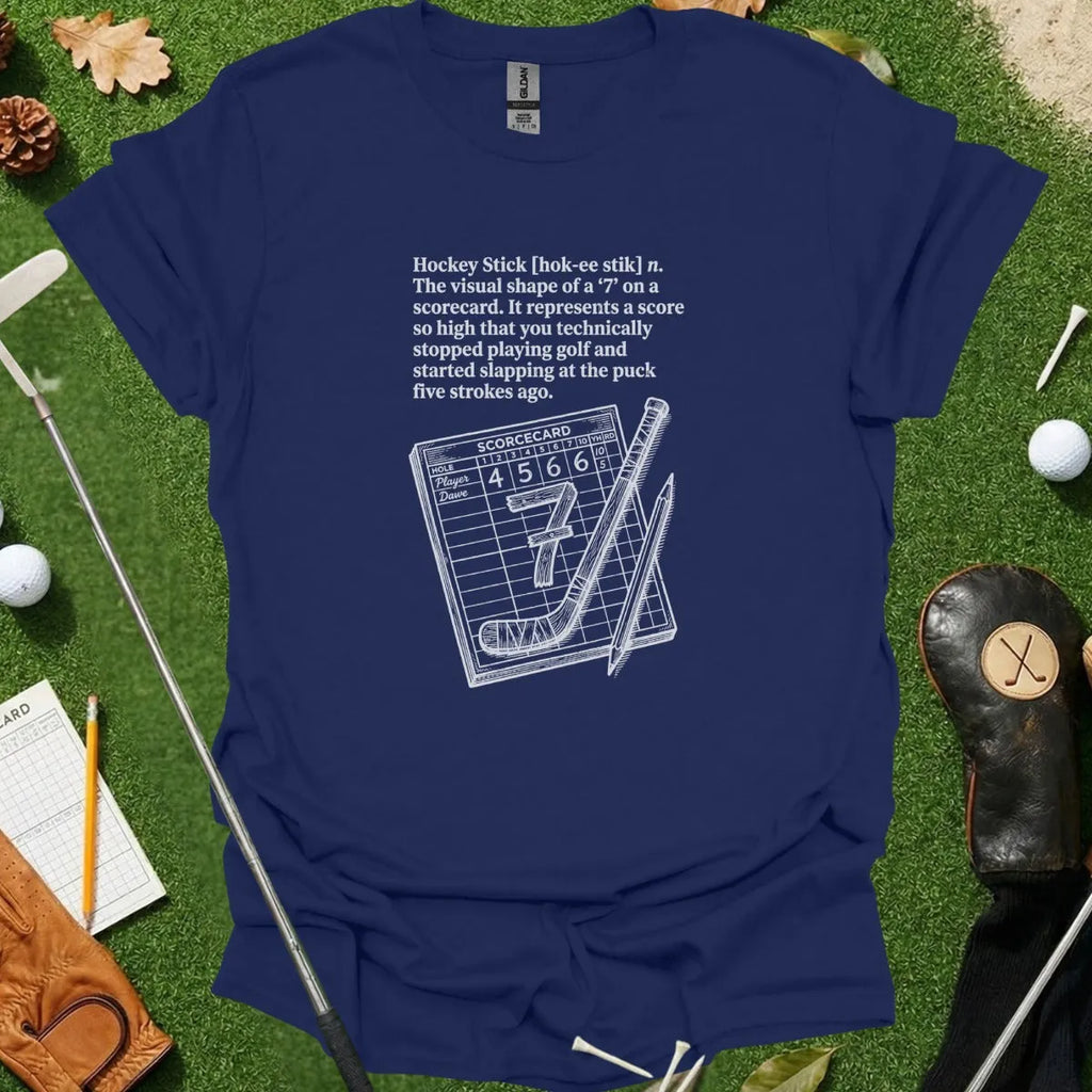 Hockey Stick Dictionary Definition Tee