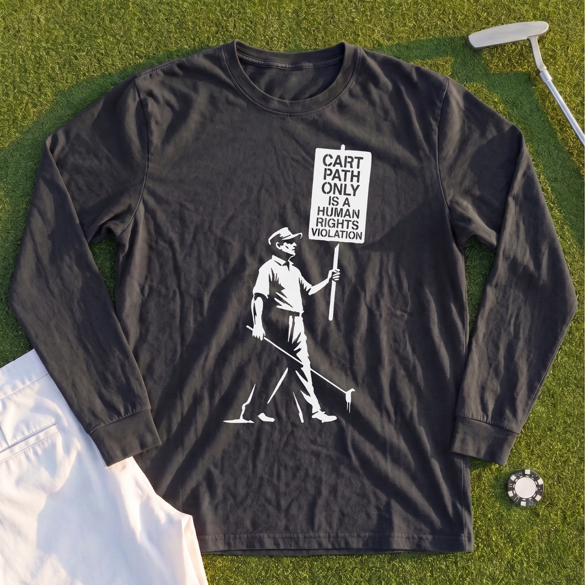 Human Rights Violation Long Sleeve Tee