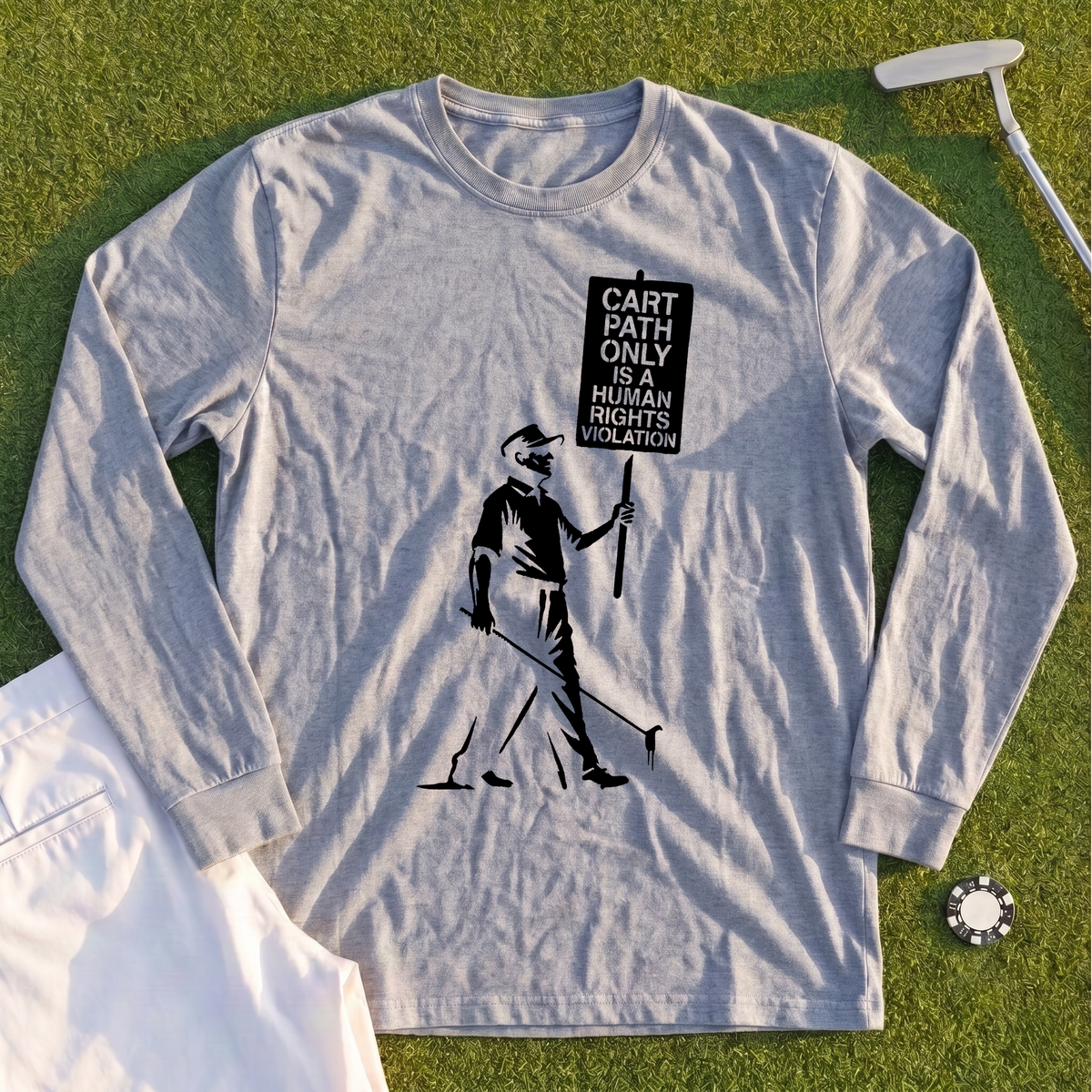 Human Rights Violation Long Sleeve Tee