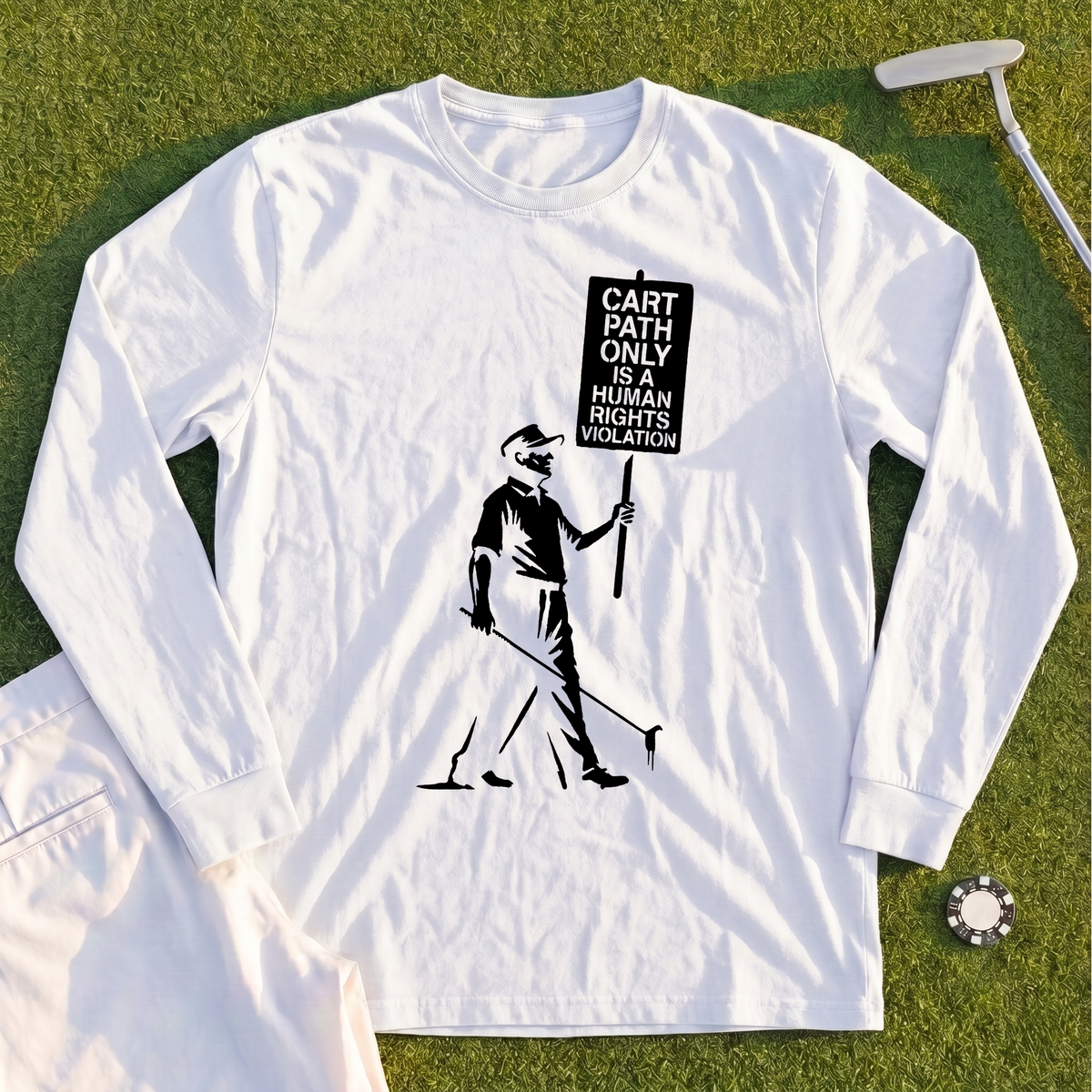 Human Rights Violation Long Sleeve Tee