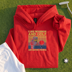 I Like Bourbon and Golf Hoodie