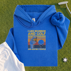 I Like Bourbon and Golf Hoodie