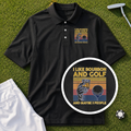 I Like Bourbon and Golf Performance Polo