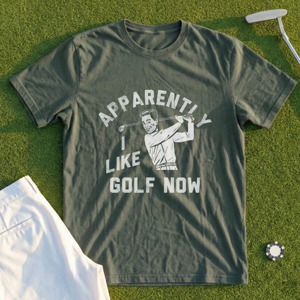 I Like Golf Now Tee