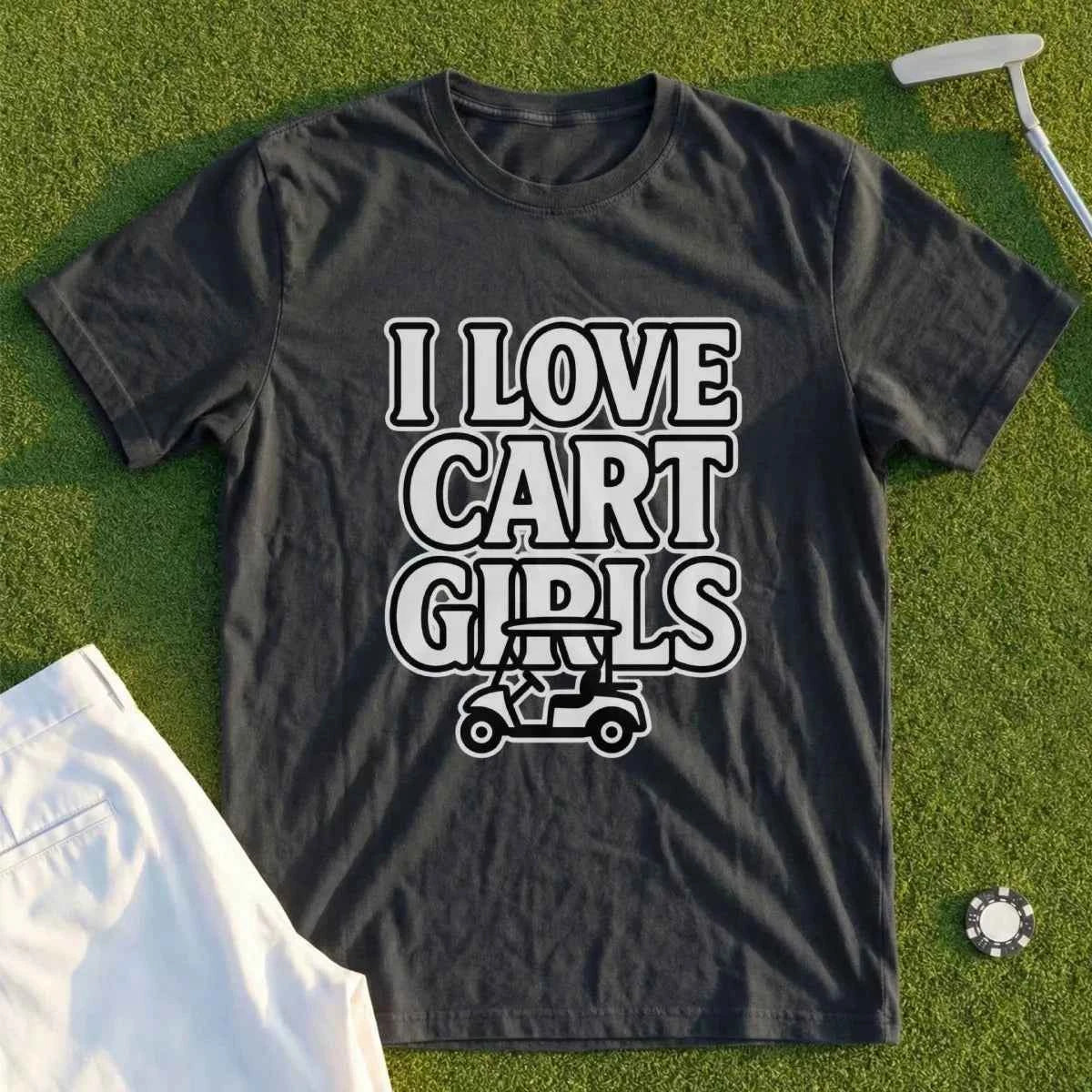 I Love Cart Girls Tee