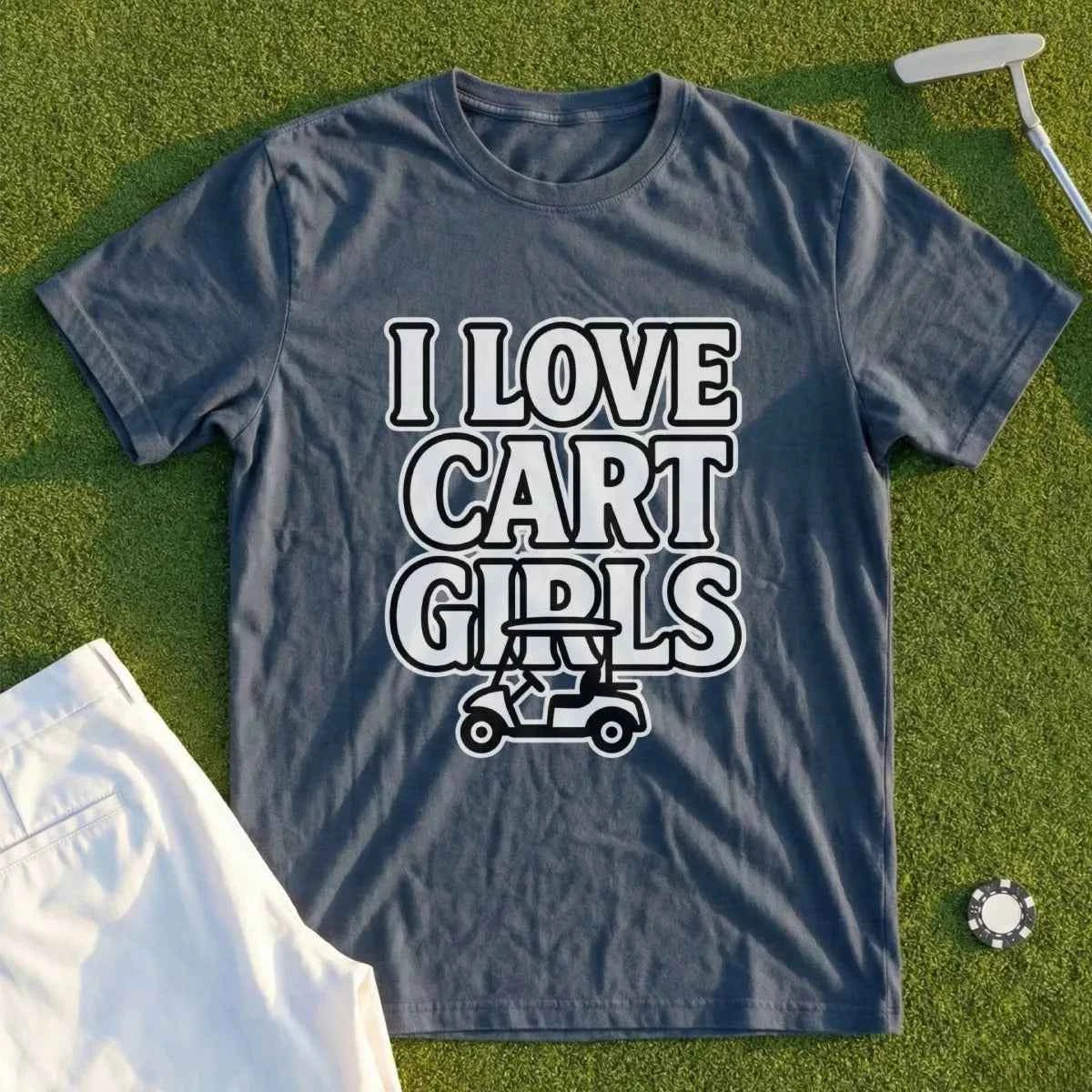 I Love Cart Girls Tee
