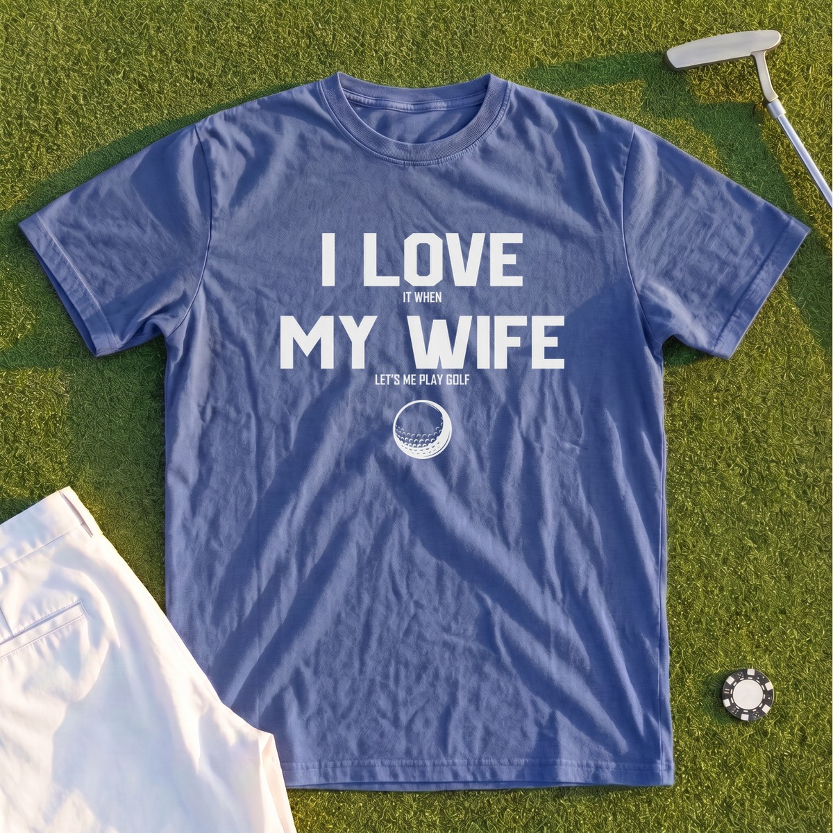 I Love My Wife Premium Tee