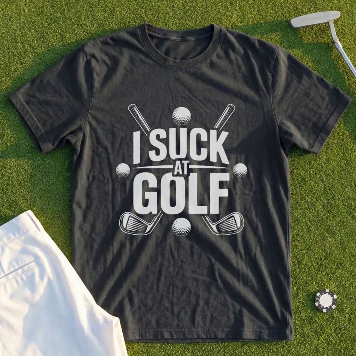 I Suck At Golf T-Shirt