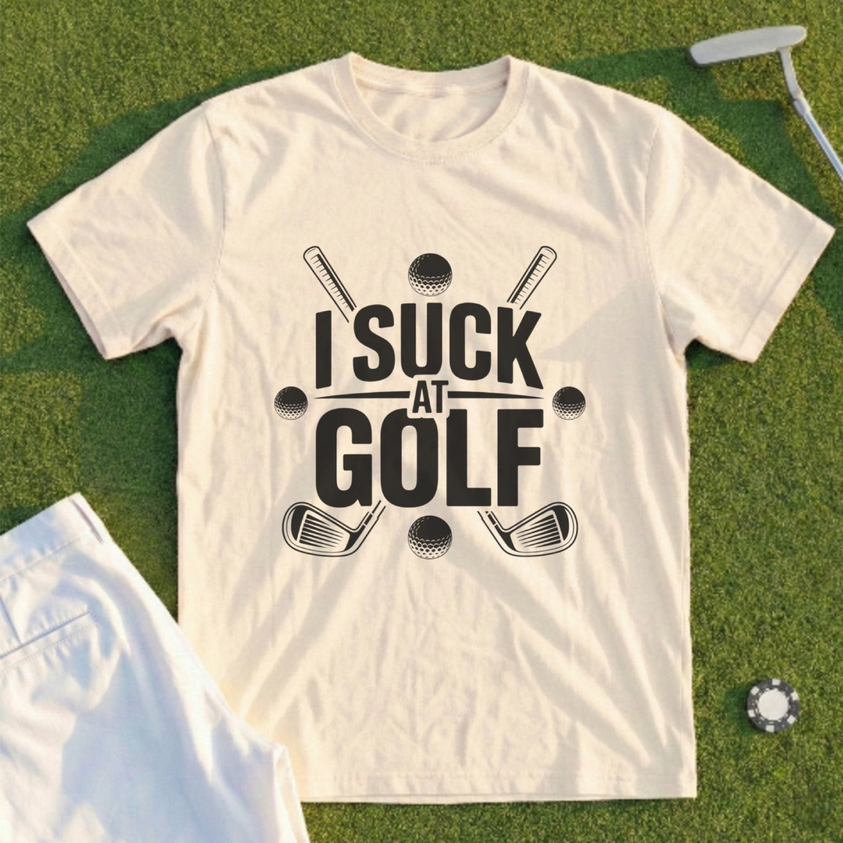I Suck At Golf T-Shirt